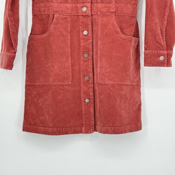 Faherty Red Mini Dress - Picture 5 of 14